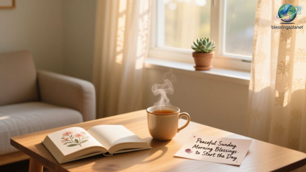 Peaceful Sunday Morning Blessings to Start the Day