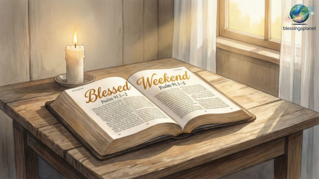 Blessed Weekend Bible Verses