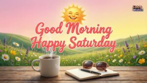 Good Morning Happy Saturday