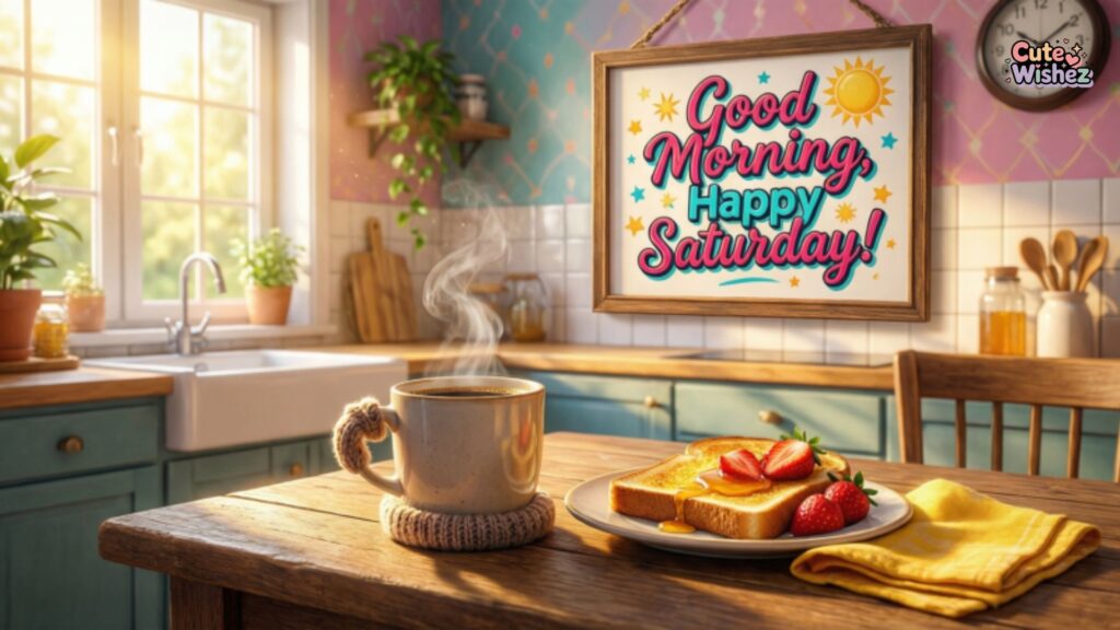 Good Morning Happy Saturday Wishes