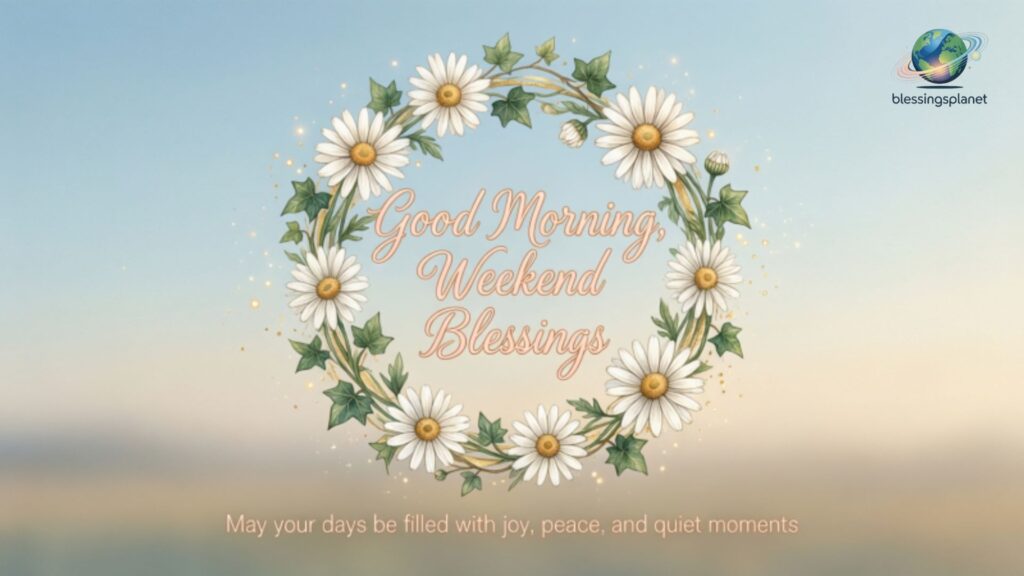 Good Morning Weekend Blessings Quotes