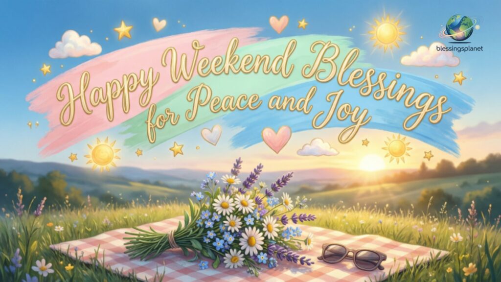 Happy Weekend Blessings for Peace and Joy