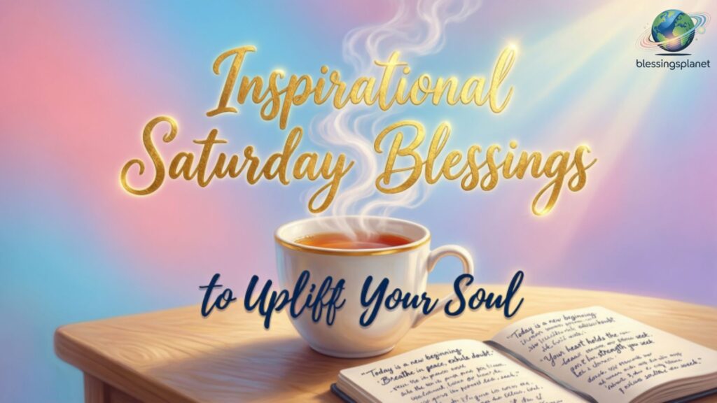 Inspirational Saturday Blessings Quotes to Uplift Your Soul