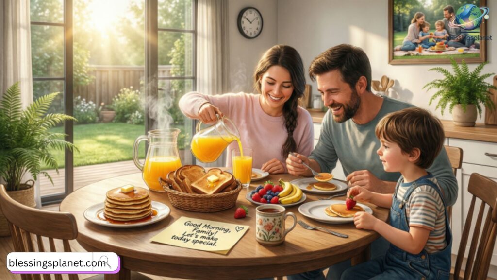 Positive Good Morning Saturday Messages for Family Bonding