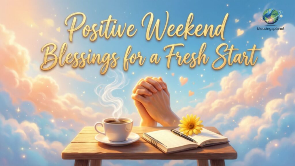 Positive Weekend Blessings for a Fresh Start