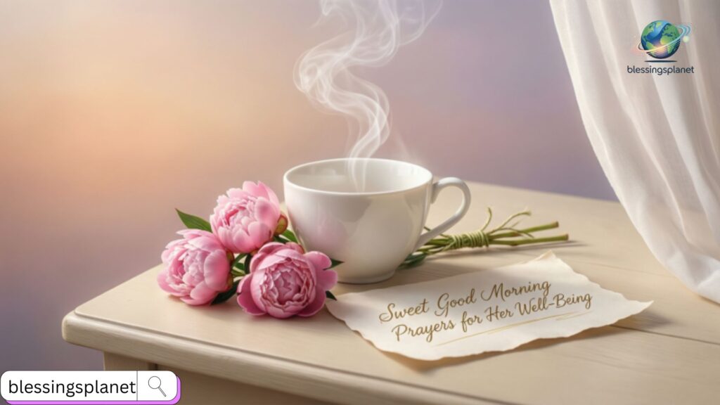 Sweet Good Morning Prayers for Her Well-Being