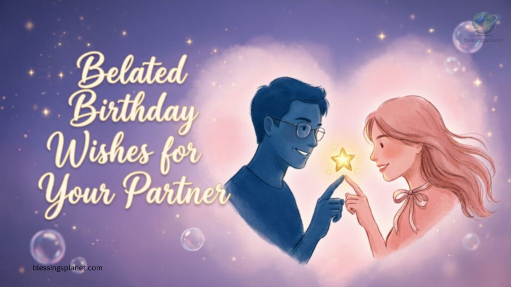 Belated Birthday Wishes for Your Partner (Him & Her)