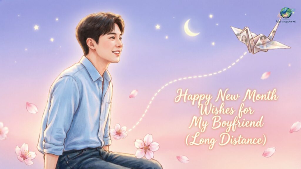 Happy New Month Wishes for My Boyfriend (Long Distance)