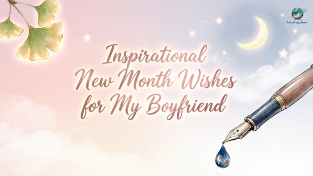 Inspirational New Month Wishes for My Boyfriend