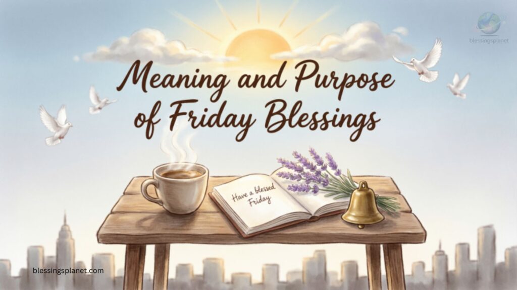 Meaning and Purpose of Friday Blessings Images