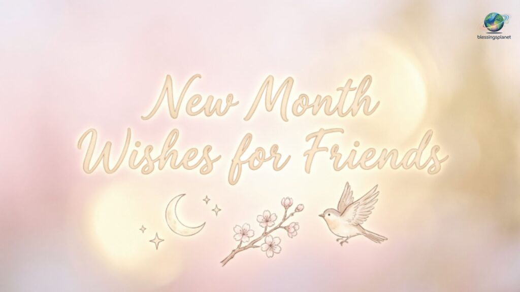 New Month Wishes for Friends