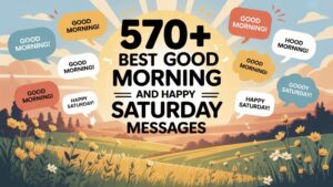 570+ Best Good Morning and Happy Saturday Messages