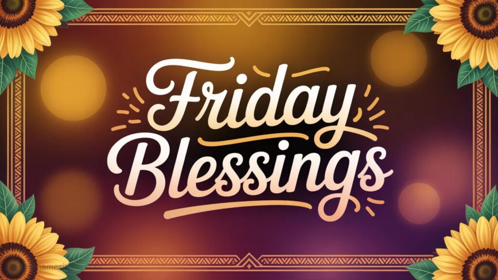 African American Friday Blessings for Instagram