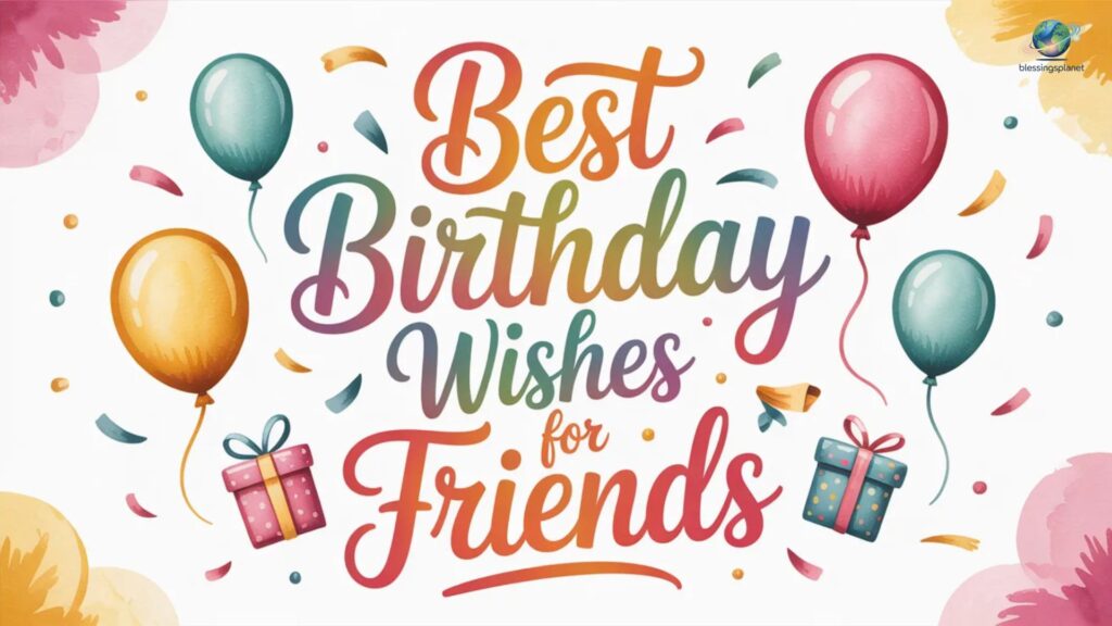 Best Birthday Wishes for Friends