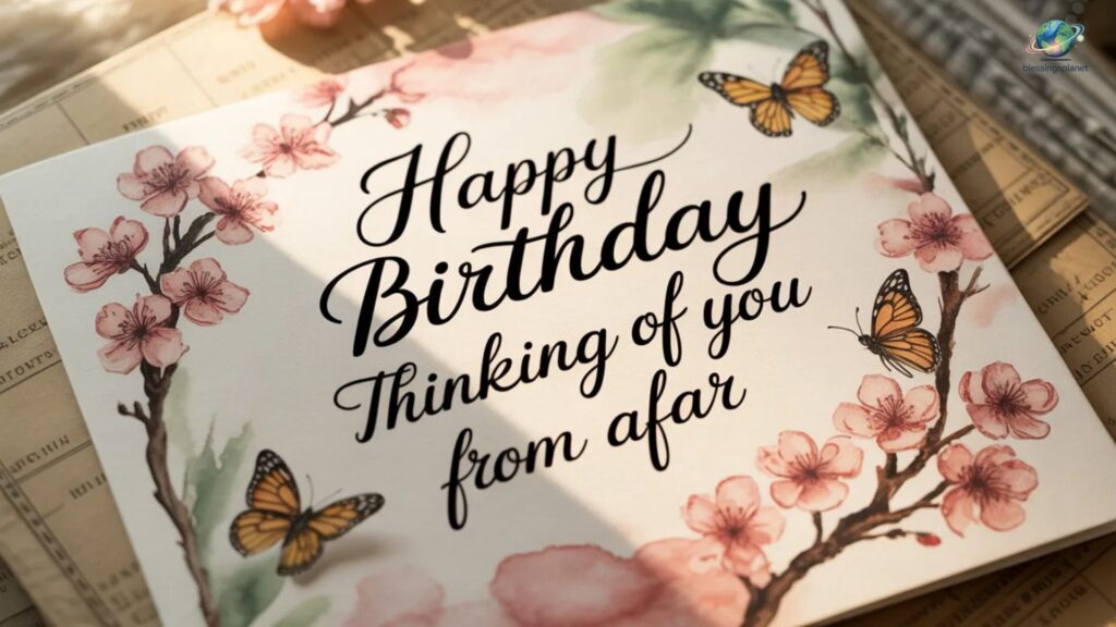 Birthday Wishes for Elders Far Away 