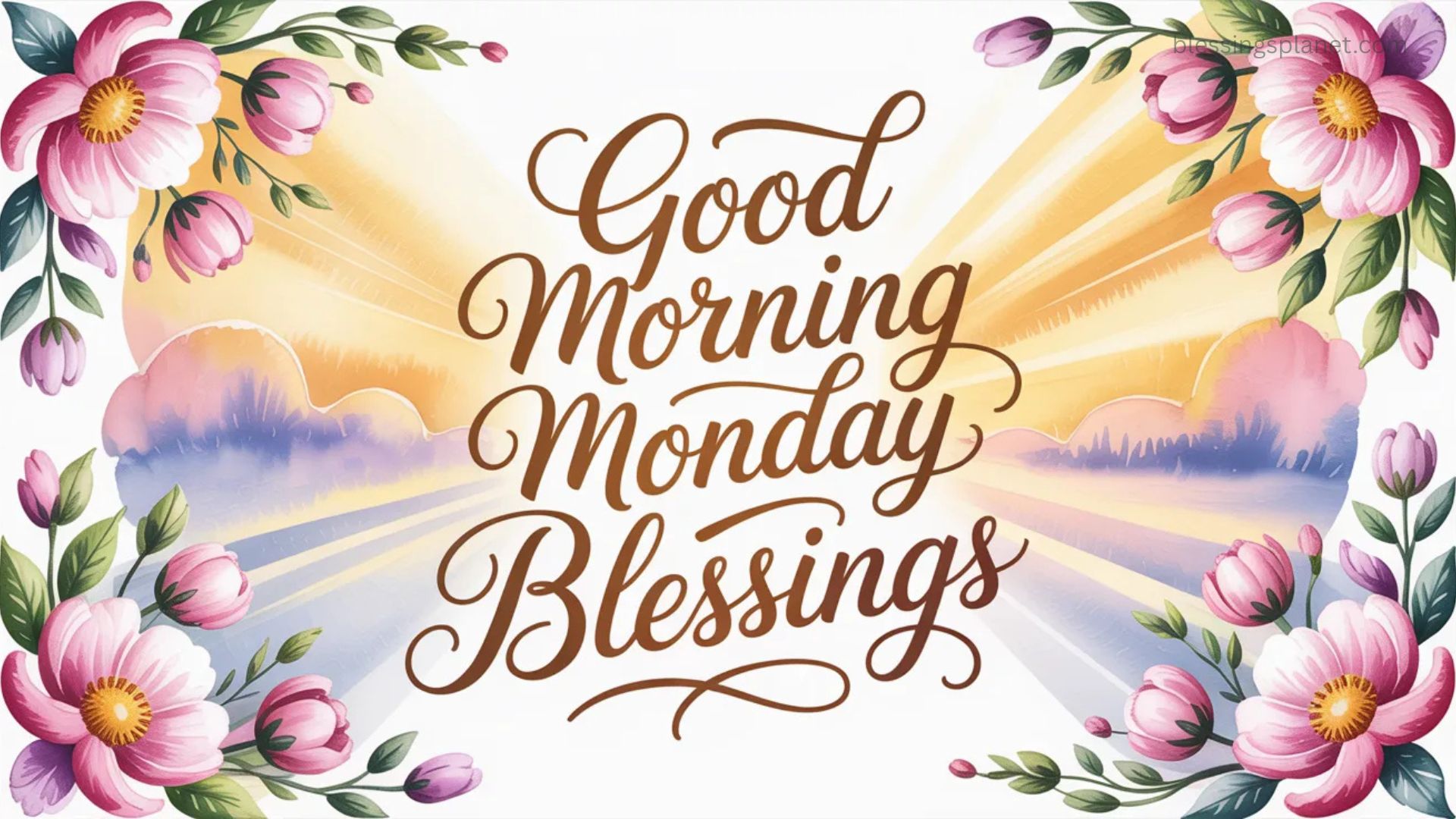 Good Morning Monday Blessings
