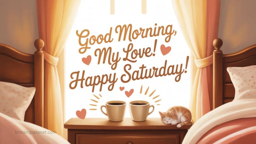 Good Morning and Happy Saturday Messages for Boyfriend  