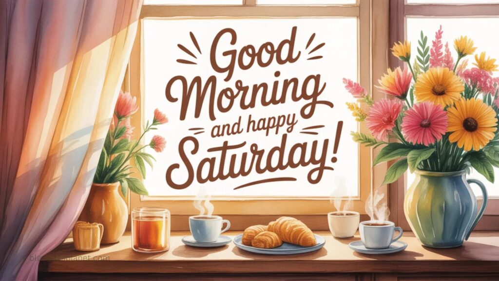 Good Morning and Happy Saturday Messages for Friends  