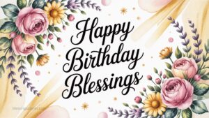 Happy Birthday Blessings
