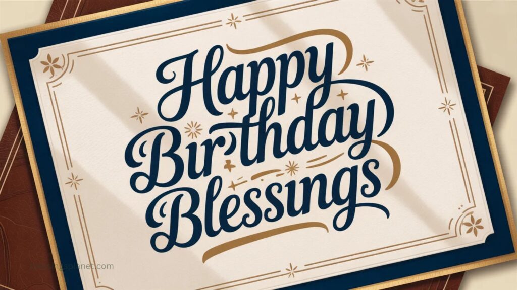 Happy Birthday Blessings for Male