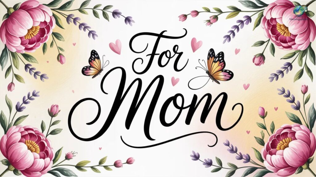 Loving Birthday Wishes “For Mom”