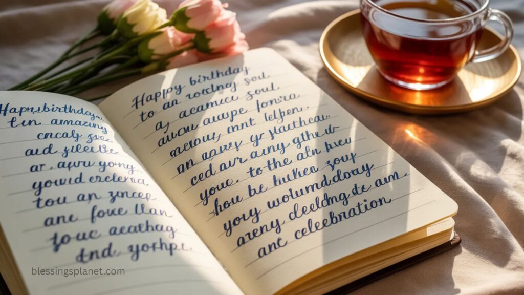 Touching Birthday Messages to Myself  