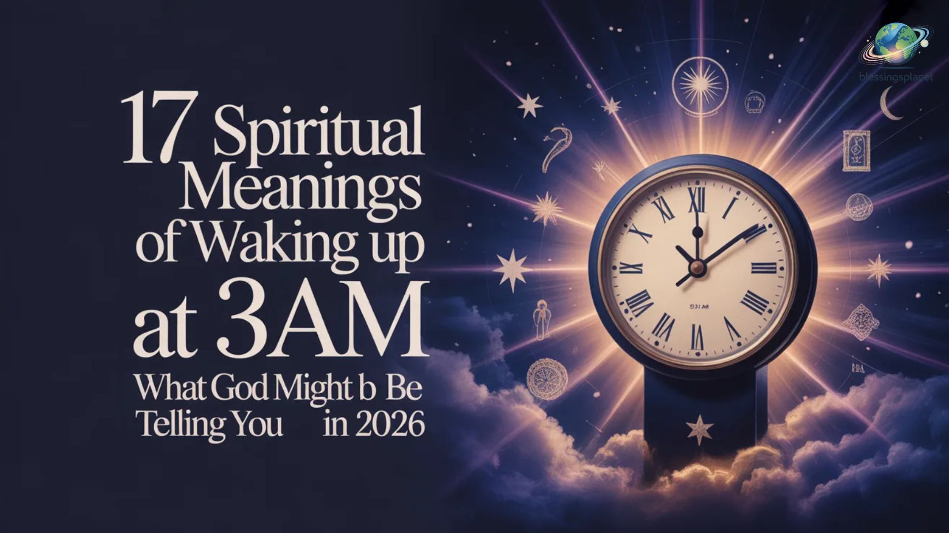 17 Spiritual Meanings of Waking Up at 3AM What God Might Be Telling You In 2026