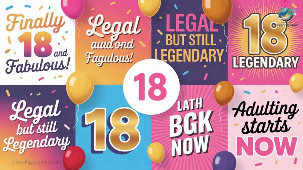 18th Birthday Instagram Captions