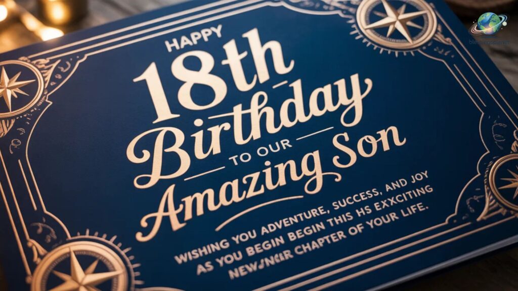 18th Birthday Wishes for Son