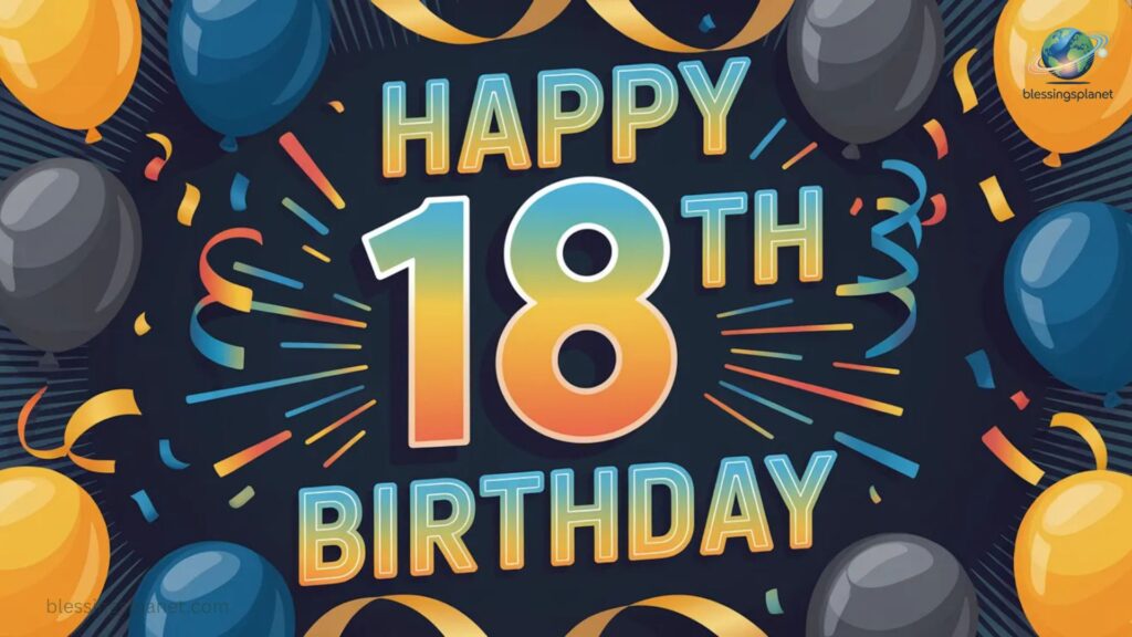 18th Birthday Wishes for a Boy