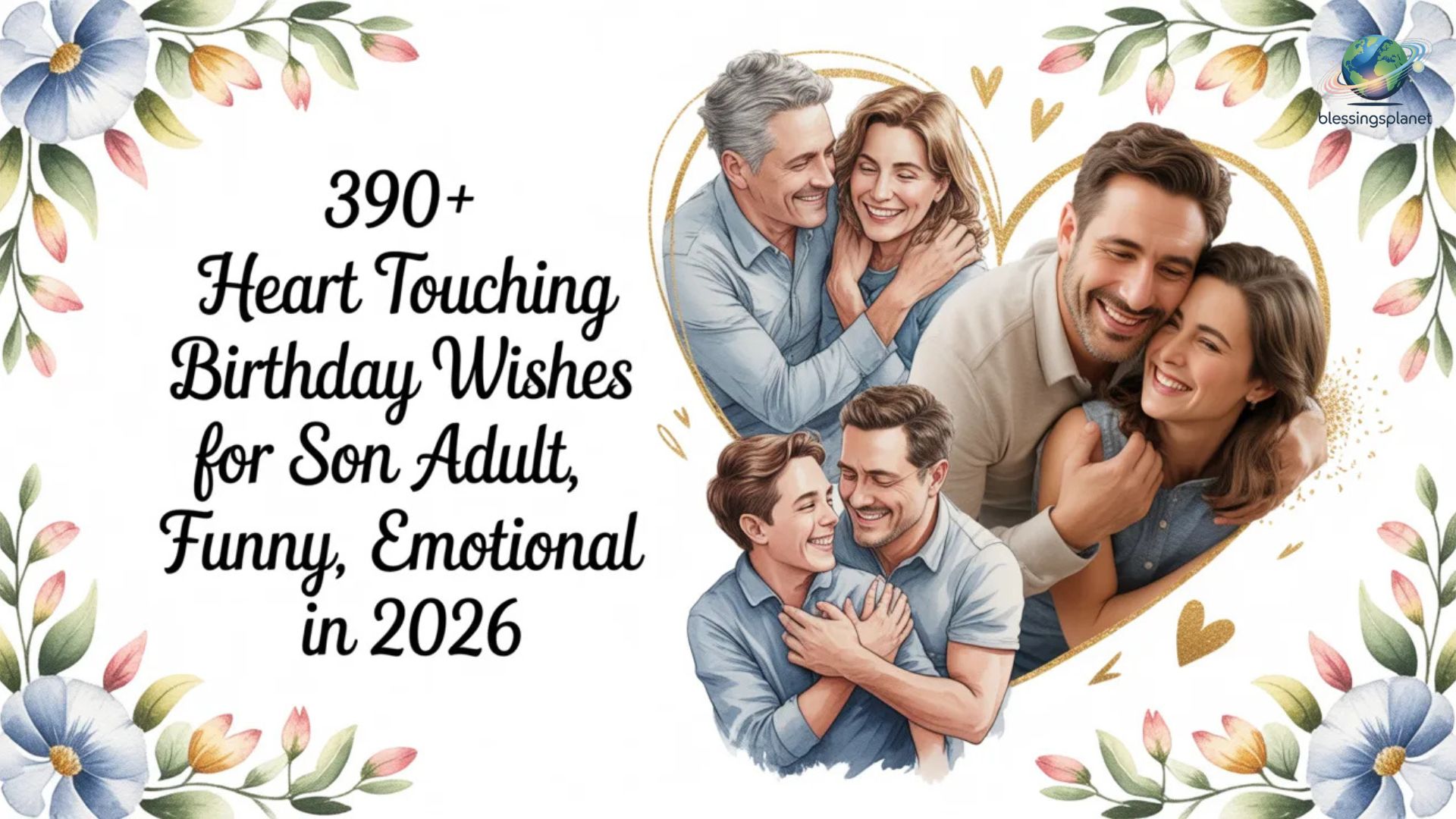 390+ Heart Touching Birthday Wishes for Son Adult, Funny, Emotional In 2026