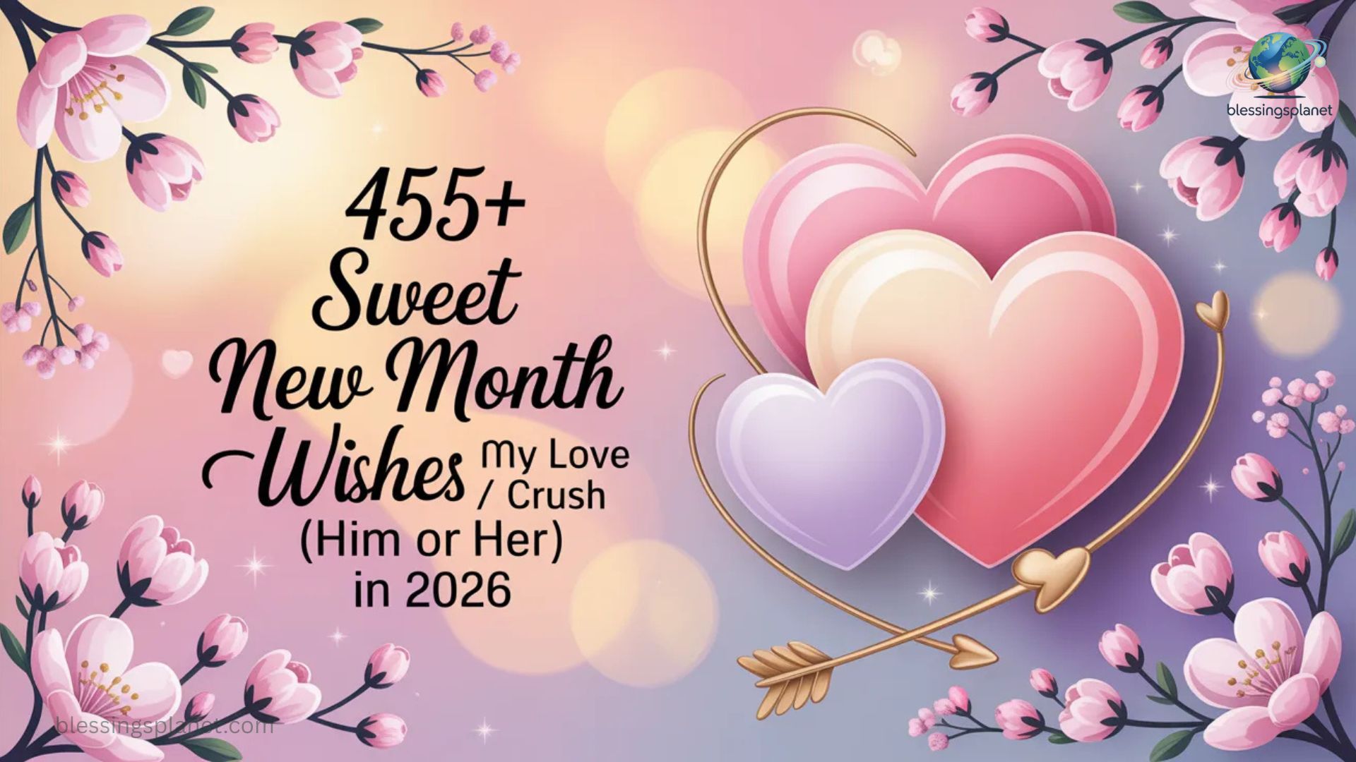 455+ Sweet New Month Wishes To My Love Crush (Him or Her) In 2026