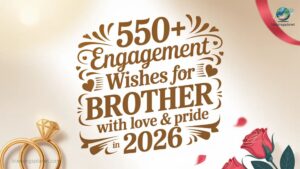550+ Engagement Wishes for Younger Brother with Love & Pride In 2026