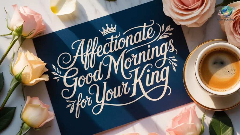 Affectionate Good Mornings for Your King