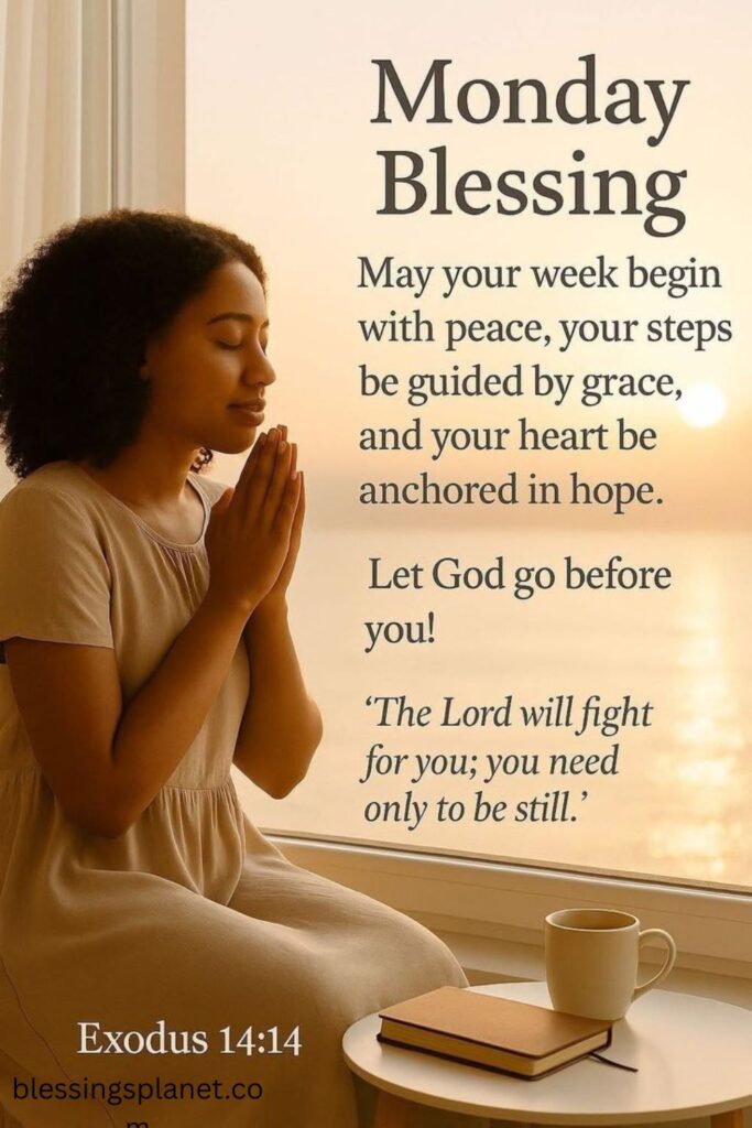 African American Monday Blessings for Family