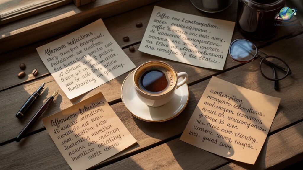 Afternoon Coffee Thoughts