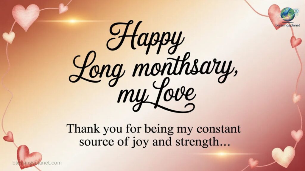 Appreciative Long Monthsary Messages for Boyfriend
