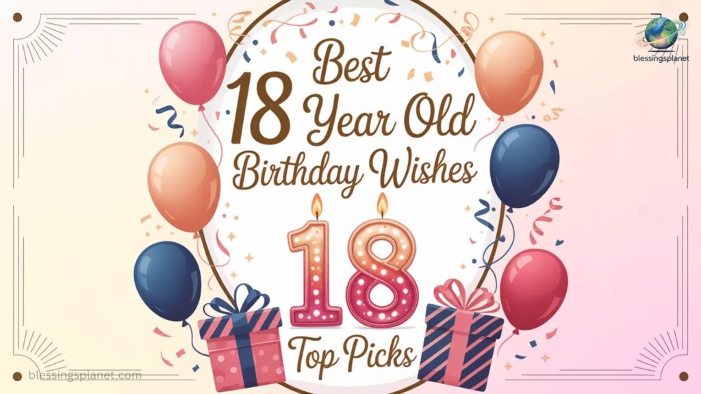 Best 18 Year Old Birthday Wishes (Top Picks)
