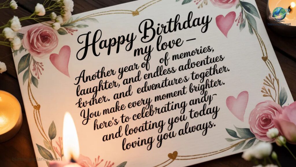 Birthday Long Love Messages