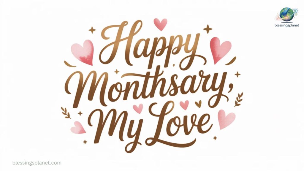 Cute and Simple Monthsary Lines