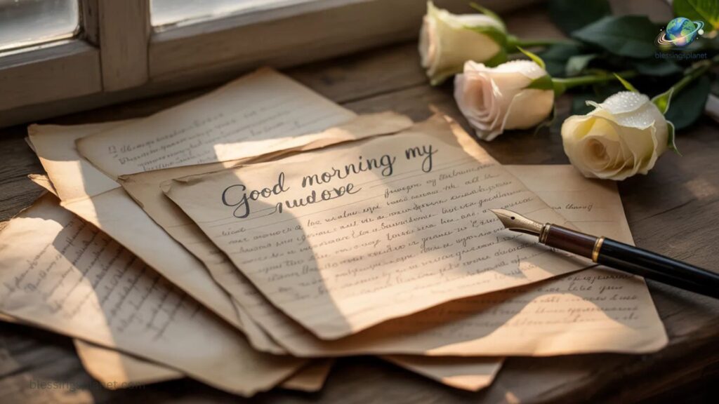 Emotional Good Morning Letters