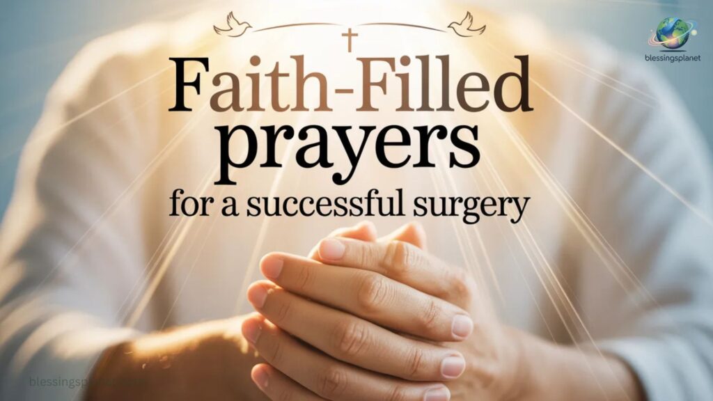 Faith-Filled Prayers for a Successful Surgery 