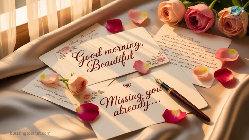 Flirty Good Morning Letters