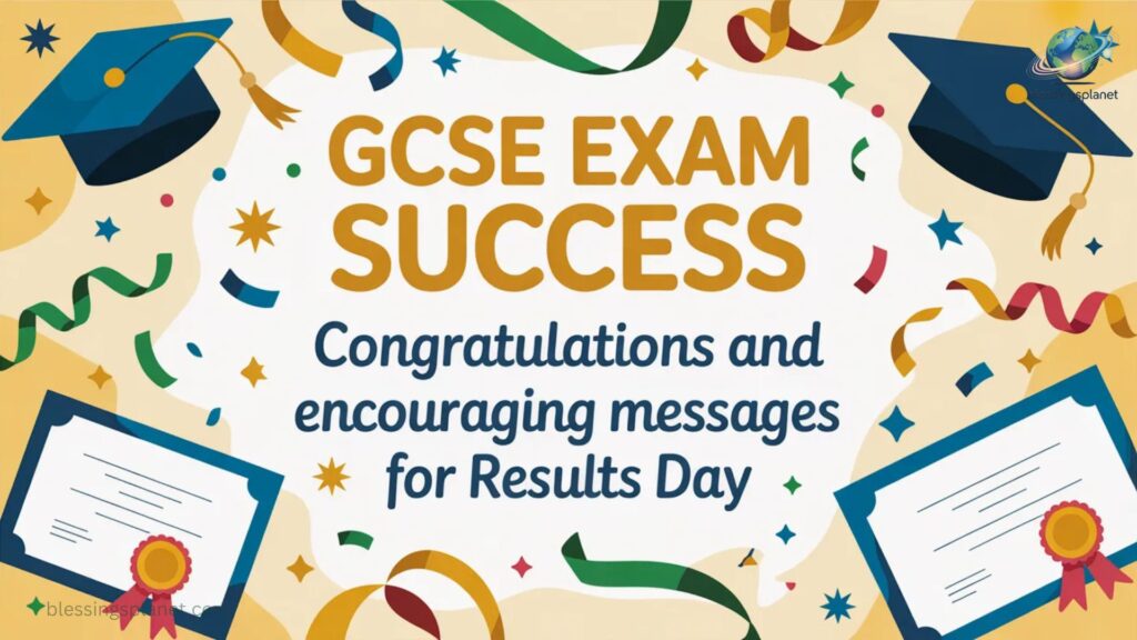 GCSE Exam Success Congratulations and Encouraging Messages for Results Day 