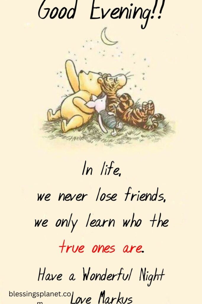 Good Evening Messages for a Long-Distance Friend 