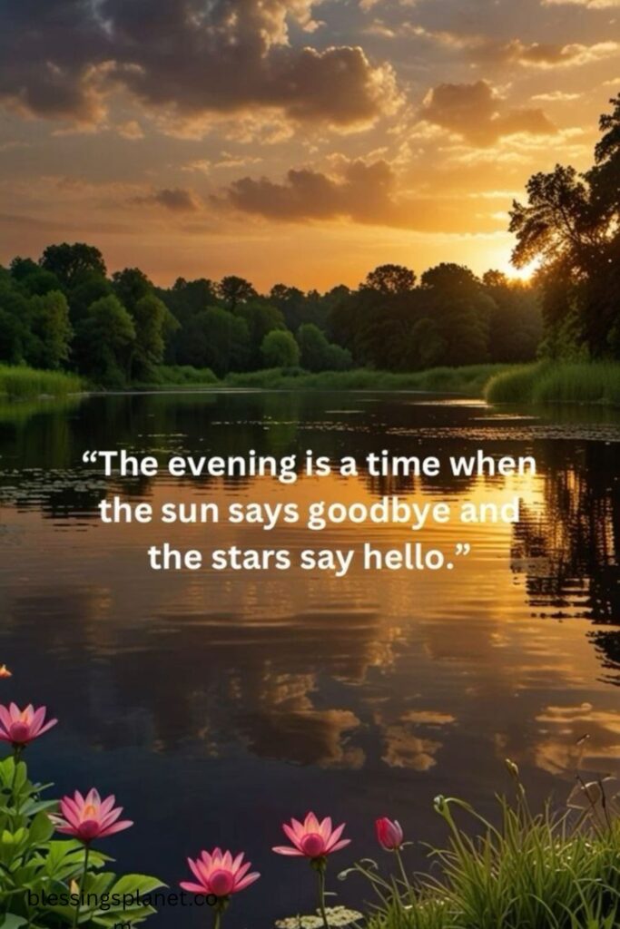 Good Evening Quotes 