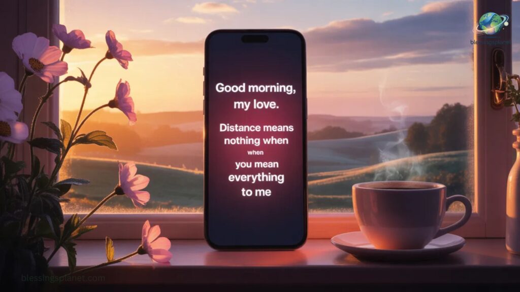 Good Morning Message To My Love Far Away