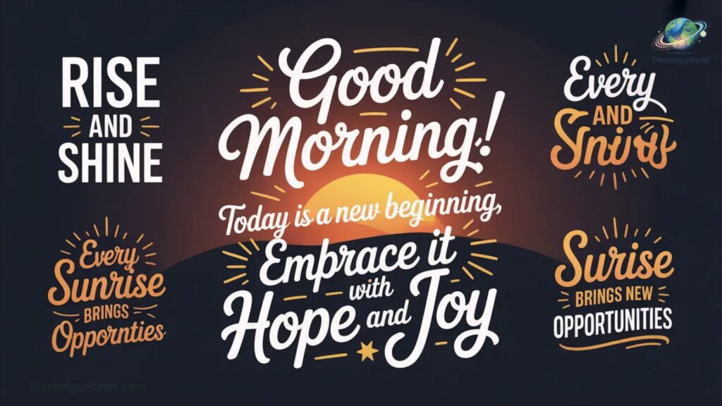 Good Morning Quotes