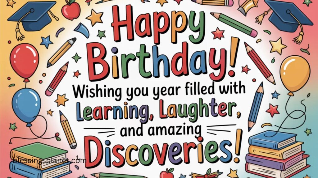 Happy Birthday Wishes To Students