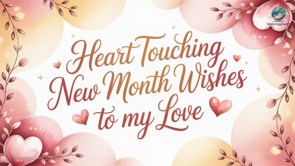 Heart Touching New Month Wishes To My Love